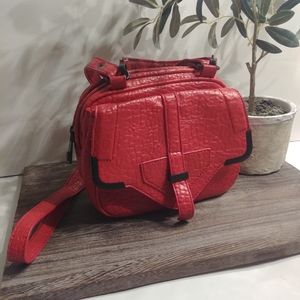 Steve Madden Red Mini Shoulder/Hand Bag